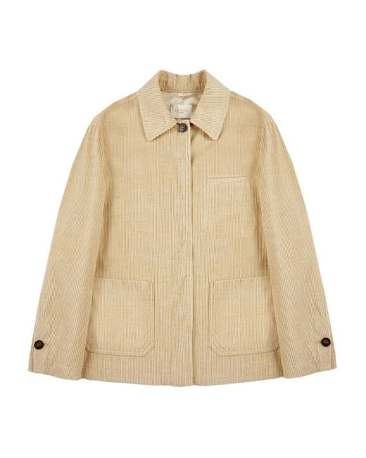Montedoro Natural Corduroy Blouson Jacket