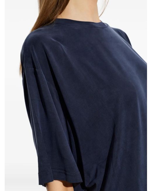 IRO Blue Etoile Oversized Crew-Neck T-Shirt
