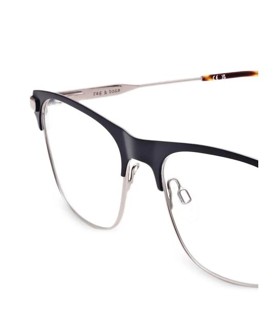 Rag & Bone White Square-Frame Glasses for men