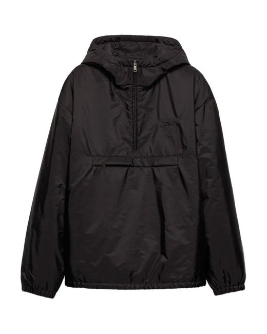 Prada Black Re-Nylon Jacket for men