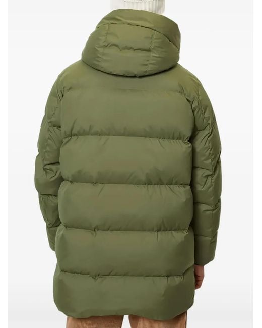 Marc O' Polo Green Padded Hooded Jacket for men