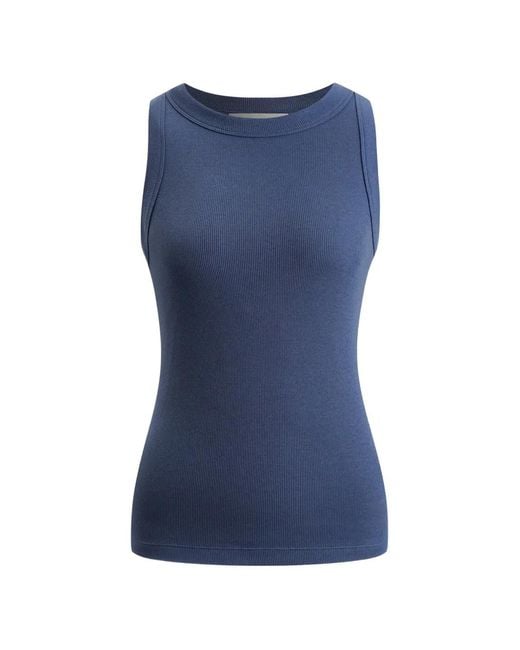 12 STOREEZ Blue Infinity Tank Top
