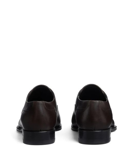 DSquared² Brown Classic Evening Oxford Shoes for men