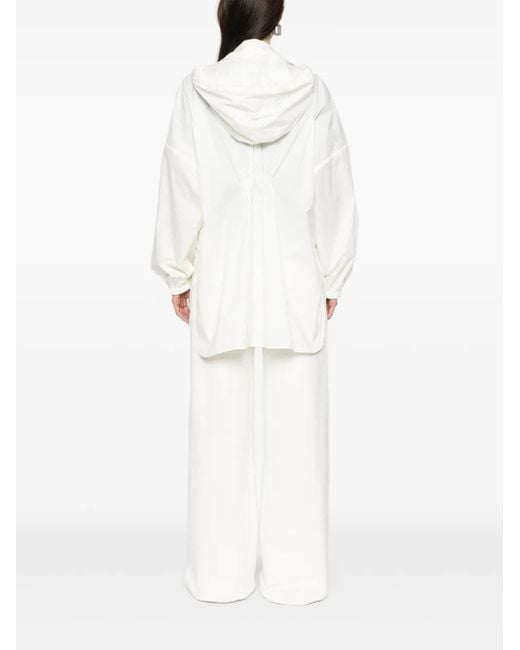 Moncler White Shirt Jacket