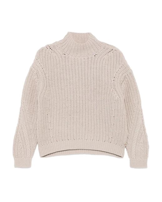 Marc O' Polo Natural Pullover mit Stehkragen