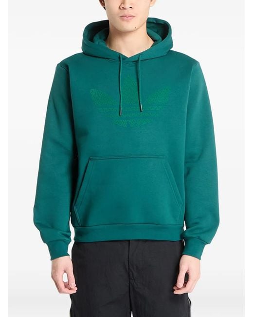Adidas Green Hoodie Monogrammé for men