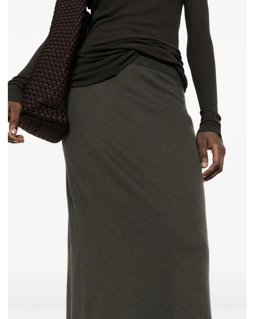 Frenckenberger Black Knitted Skirt