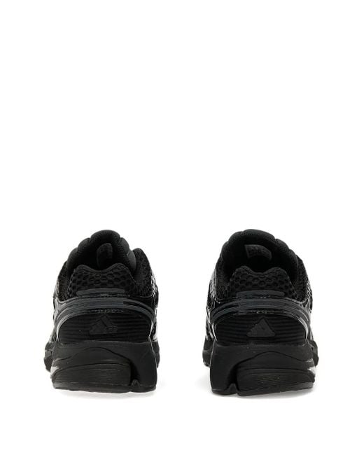 Adidas Black Adistar Control 5 Mesh-Panel Sneakers for men