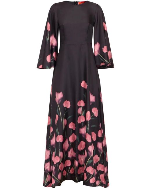 LaDoubleJ Red Sorella Maxi Dress