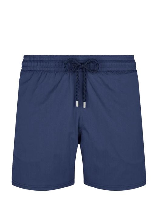 Vilebrequin Blue Stretch Swim Shorts for men