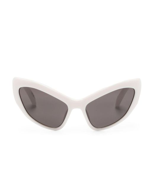 Balenciaga Gray Oversize-frame Sunglasses