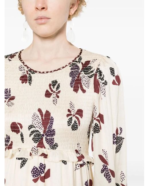 Ba&sh White Daya Midi Dress