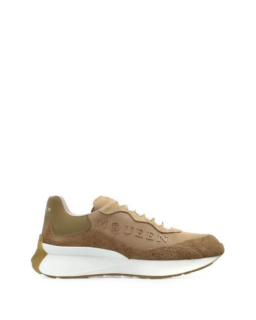 McQueen Natural Sprint Runner Sneakers for men