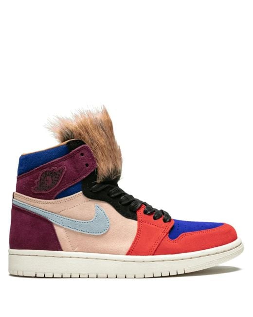 Nike Blue X Aleali May Air 1 High Og Nrg "Court Lux" Sneakers