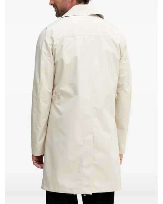 Benetton Natural Buttoned Coat for men