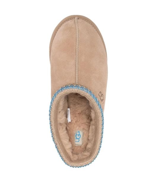 Ugg Brown Tasman Suede Slippers for men