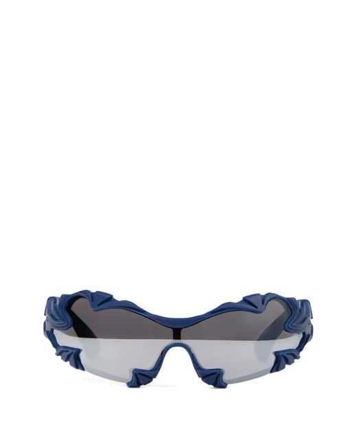 CAMPERLAB Blue Sculpted Tormenta Sunglasses