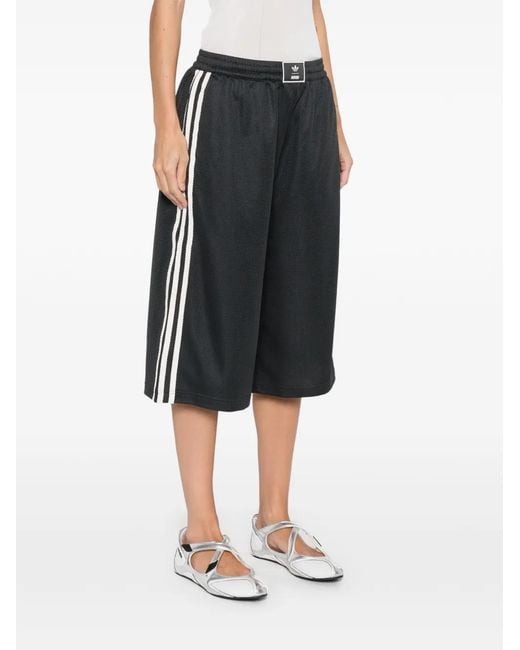 Adidas Black X Avavav Logo Stripe Shorts