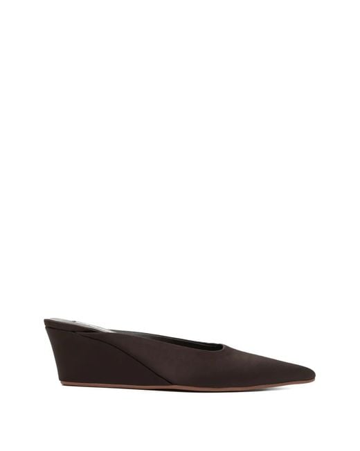 Senso White Uriela Wedge Mules