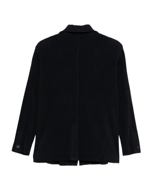 Homme Plissé Issey Miyake Blue Two-Button Jacket for men