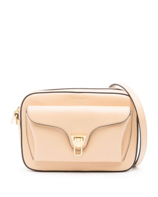 Coccinelle Natural Small Beat Soft Cross Body Bag