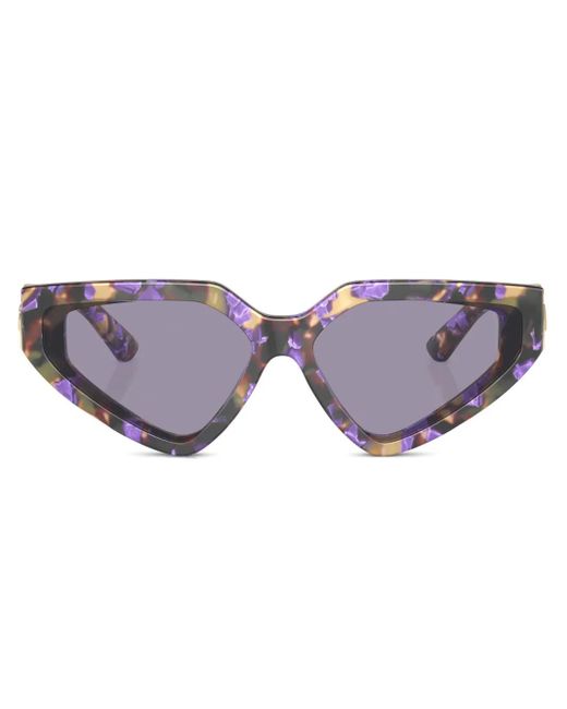 Dolce & Gabbana Purple Precious Cat-Eye Sunglasses