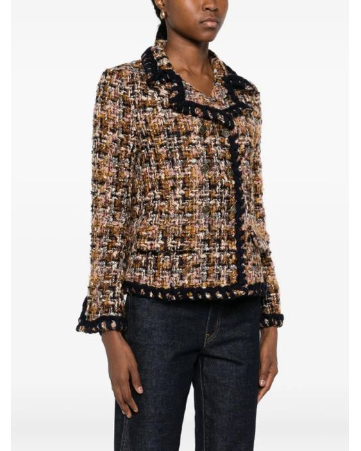 Etro Brown Tweed Jacket