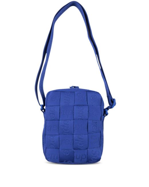 Blue supreme shoulder bag hot sale