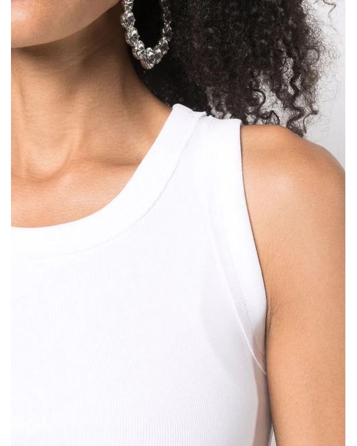 Styland White Organic Cotton Vest
