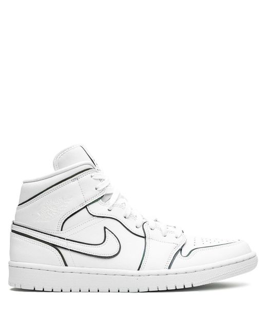Nike Wmns Air 1 Mid 'iridescent Outline' Shoes in White | Lyst Canada