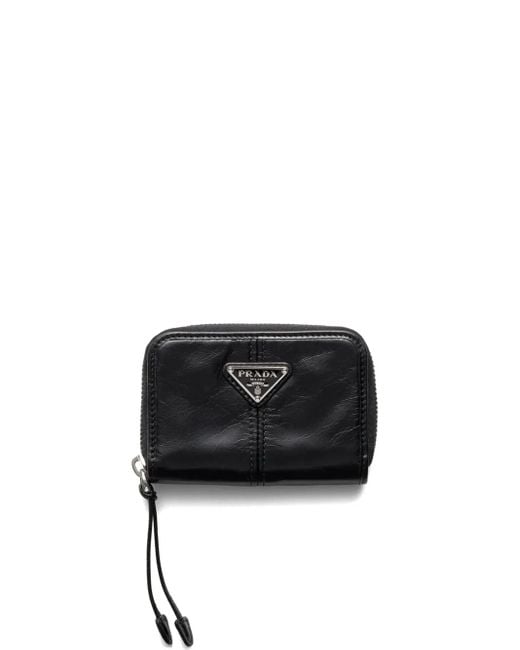 Prada Black Leather Wallet for men