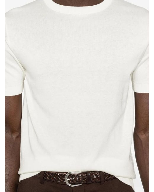 Eraldo White T-Shirt À Manches Courtes for men