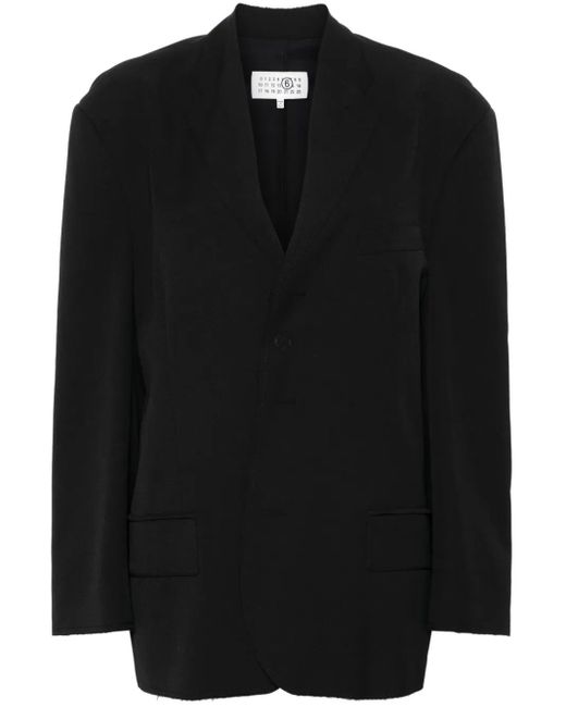 MM6 by Maison Martin Margiela Jacket in het Black