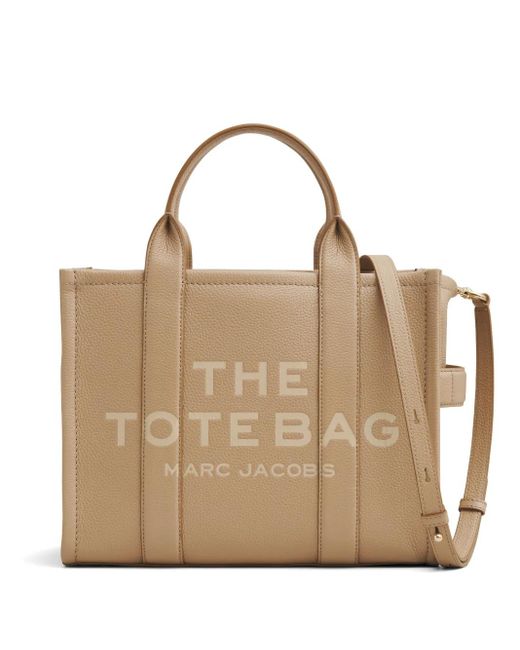 Marc Jacobs Natural Medium Leather Tote Handbag