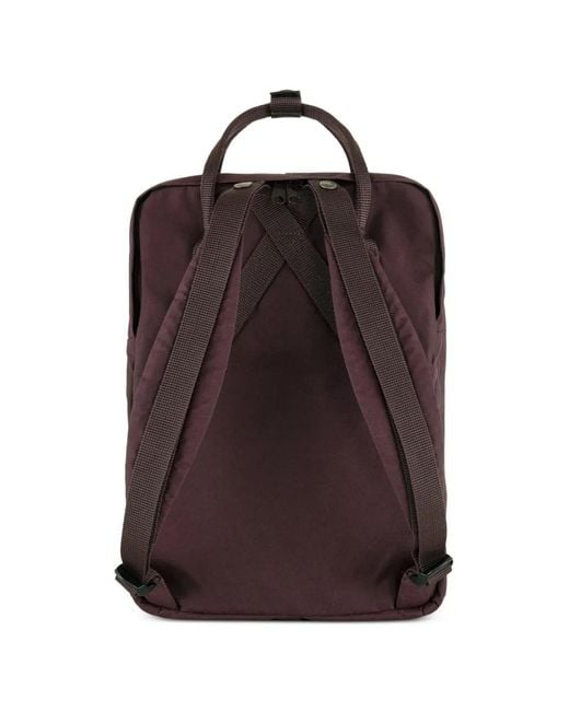 Fjallraven Red Sac À Dos Kånken À Écusson À Logo
