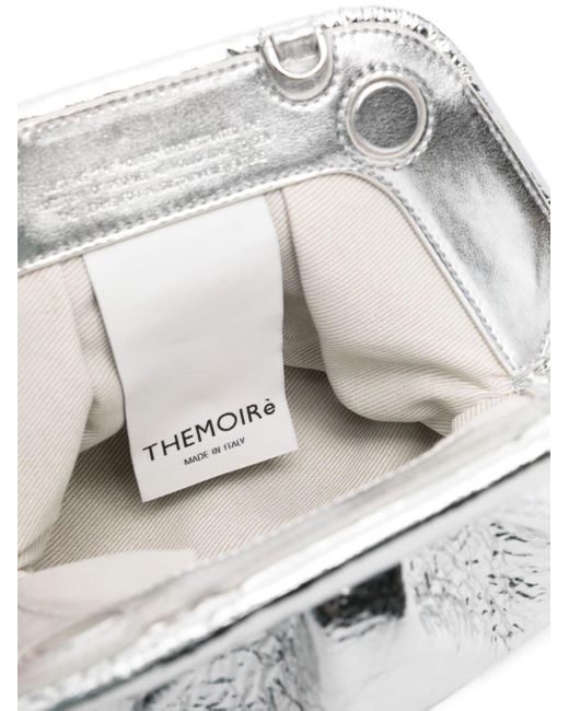 THEMOIRÈ Metallic Gea Pineapple Clutch Bag