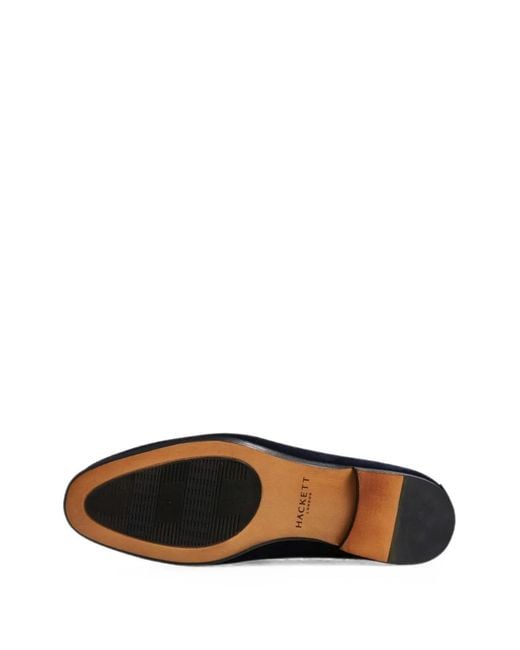 Hackett Blue Suede Loafers for men