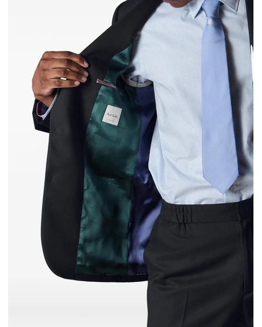 Paul Smith Blue The Soho Flap-Pockets Jacket for men