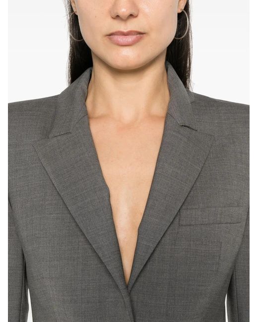 GIUSEPPE DI MORABITO ブローチディテール ジャケット Gray