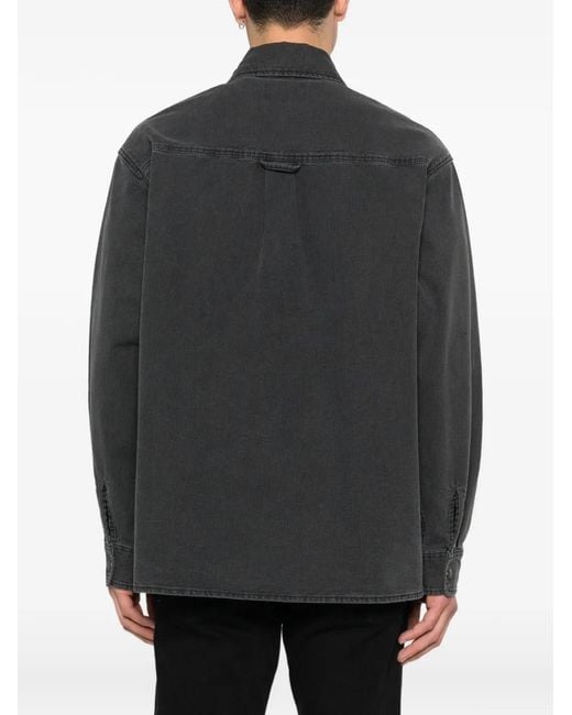 Carhartt Black Parrish Shirt Jacket for men