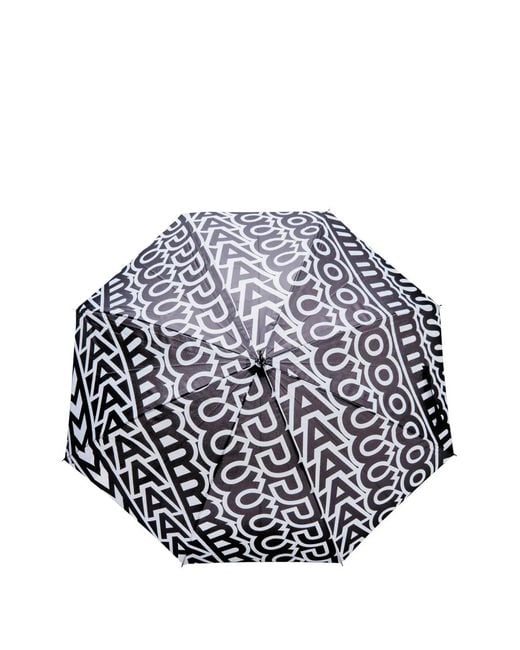 Marc Jacobs Black Regenschirm Mit Monogramm