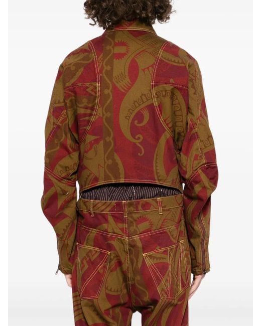 Veste Pourpoint En Jean Vivienne Westwood pour homme en coloris Brown