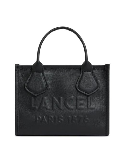 Lancel Black Small Jour De Leather Tote Bag
