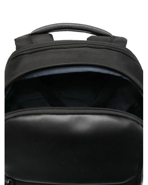 Mochila Con Cremallera Piquadro de color Black