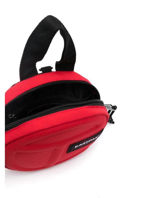 Eastpak Red X Telfar Logo-Embossed Shoulder Bag