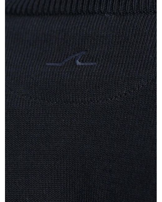 Paul & Shark Trui Met Geborduurd Logo in het Blue voor heren