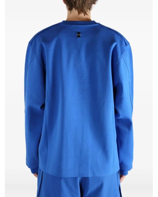 Adererror Blue Logo Sweatshirt