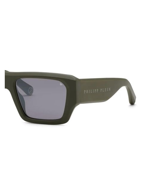 Philipp Plein Gray Starlight Sunglasses for men