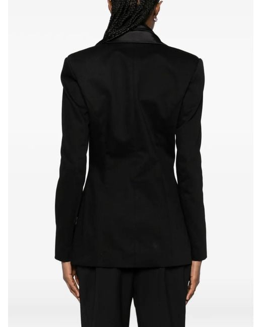 MITILIANE COUTURE Black Double Lapel Tuxedo Jacket