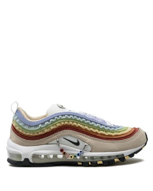 Nike Gray Air Max 97 "Be True" Sneakers